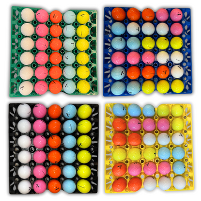 30-Cell Washable Multi-Pack filled with golfballs