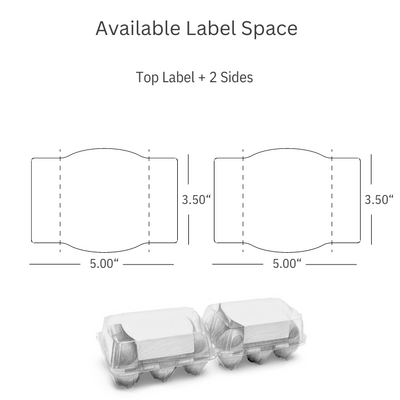 6-Egg Split, Ovotherm label space