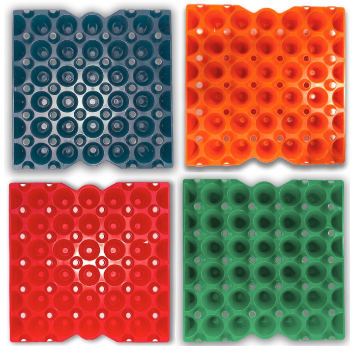 Egg Tray Filler Flat 30-Cell Stackable Multi-Pack Trays - wholesale, bulk pricing