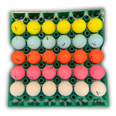 30-Cell Washable Green filled with eggs 