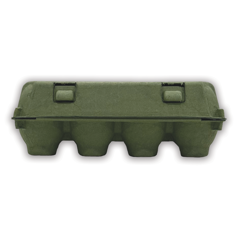 Army Green Vintage Egg Carton - 12 Egg