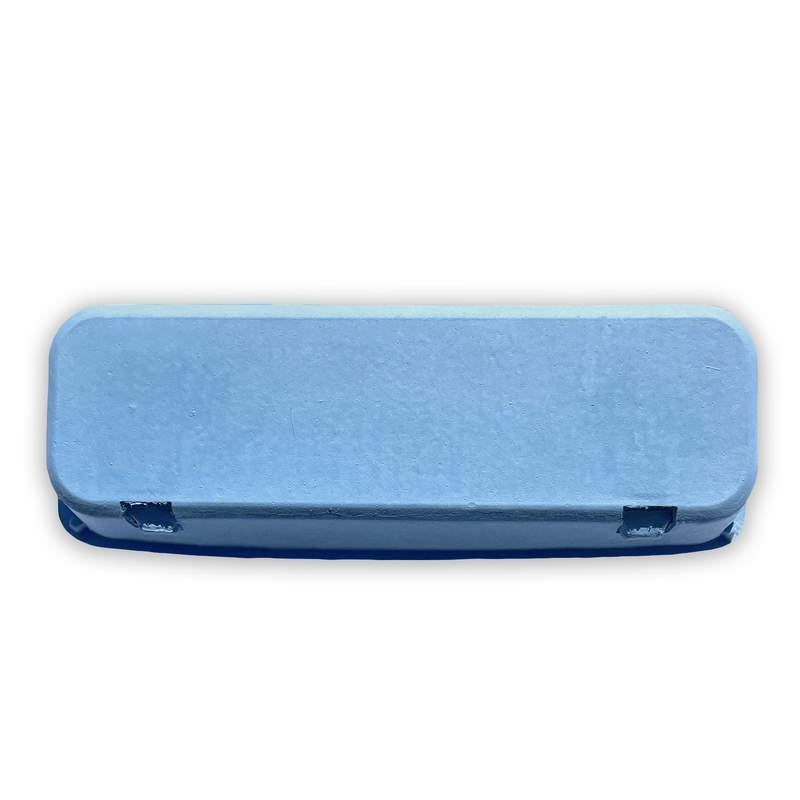 Blue Flat Top Egg Carton, Wholesale