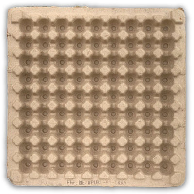 Egg Tray, Paper Pulp 81 Cell Quail Egg 