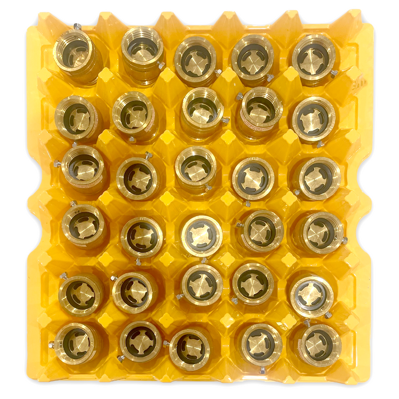 alternative use for egg tray, yellow plastic washable, reusable, machine parts organizaion